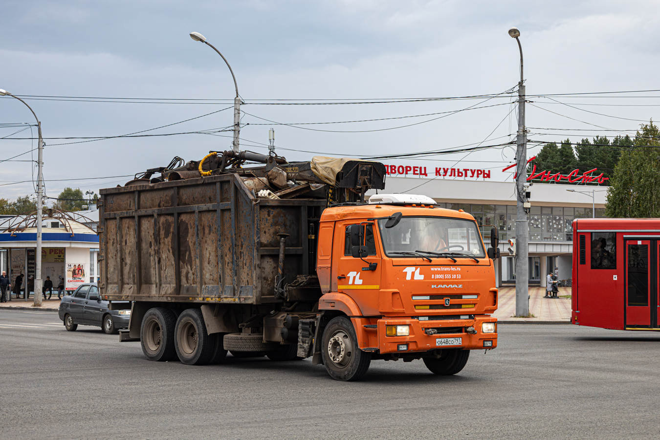 Свердловская область, № О 648 СО 797 — КамАЗ-65115-42