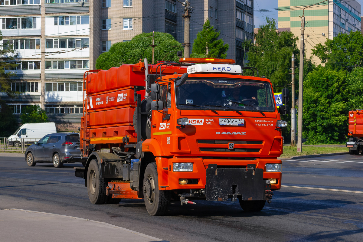 Вологодская область, № М 404 СМ 35 — КамАЗ-53605-A5(48)