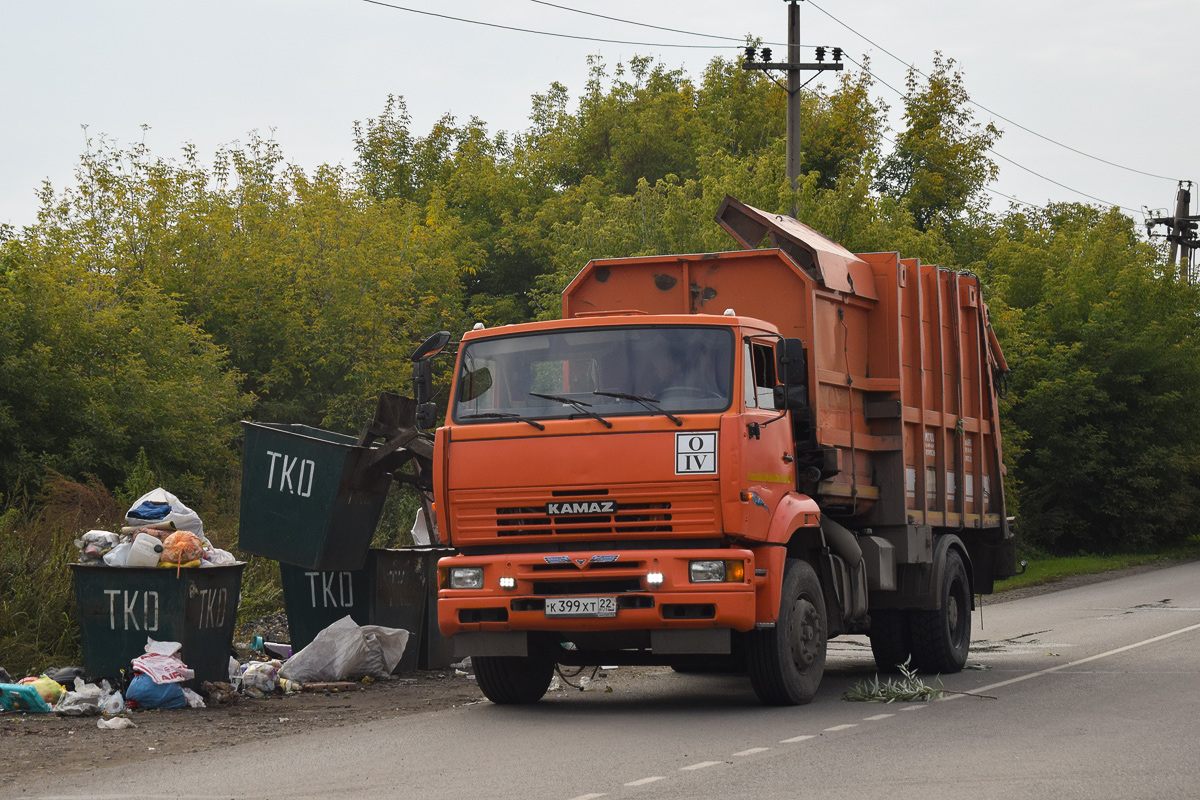 Алтайский край, № К 399 ХТ 22 — КамАЗ-53605-62