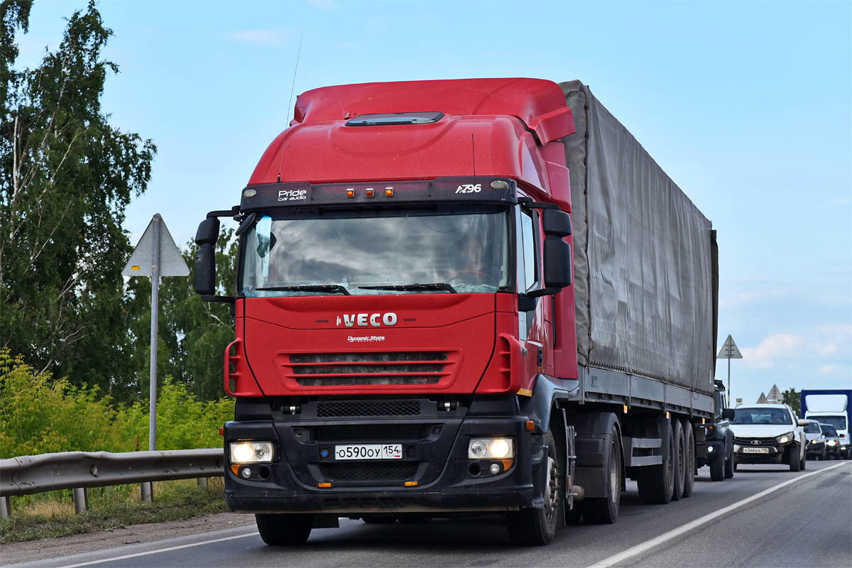 Новосибирская область, № О 590 ОУ 154 — IVECO Stralis ('2002) 430
