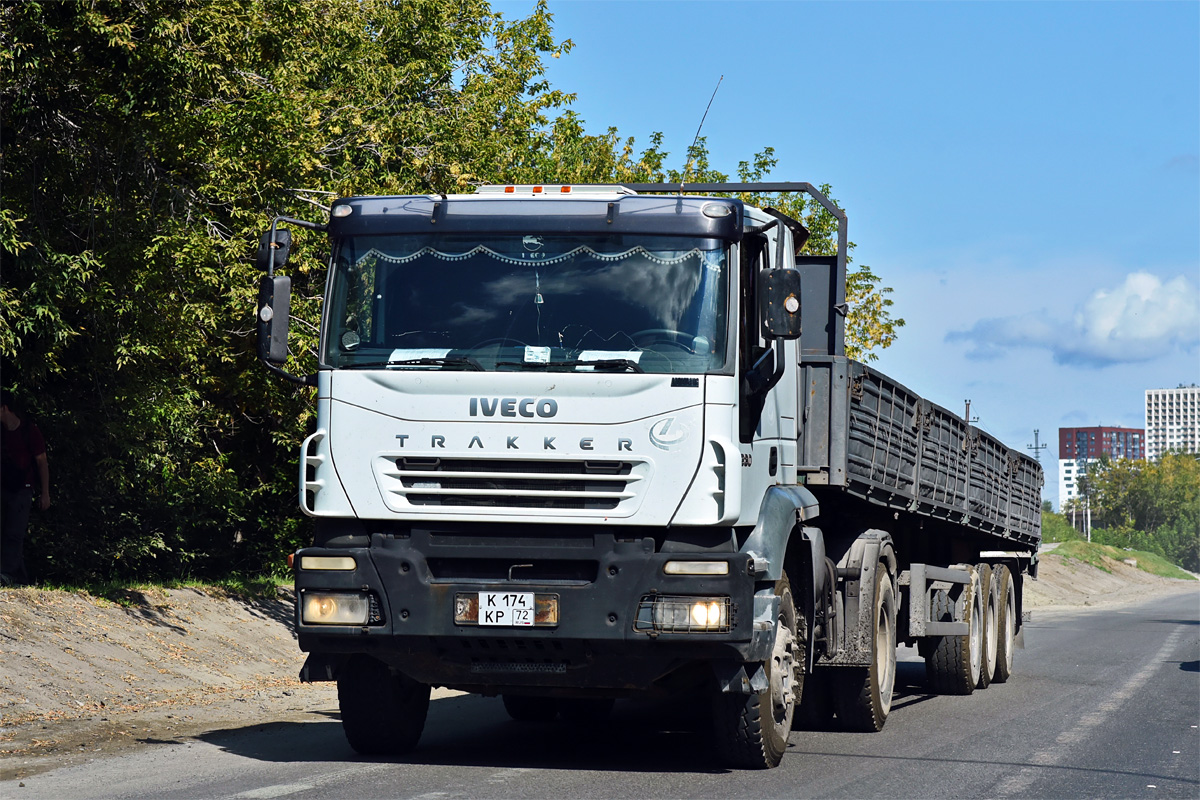 Тюменская область, № К 174 КР 72 — IVECO Trakker ('2004)
