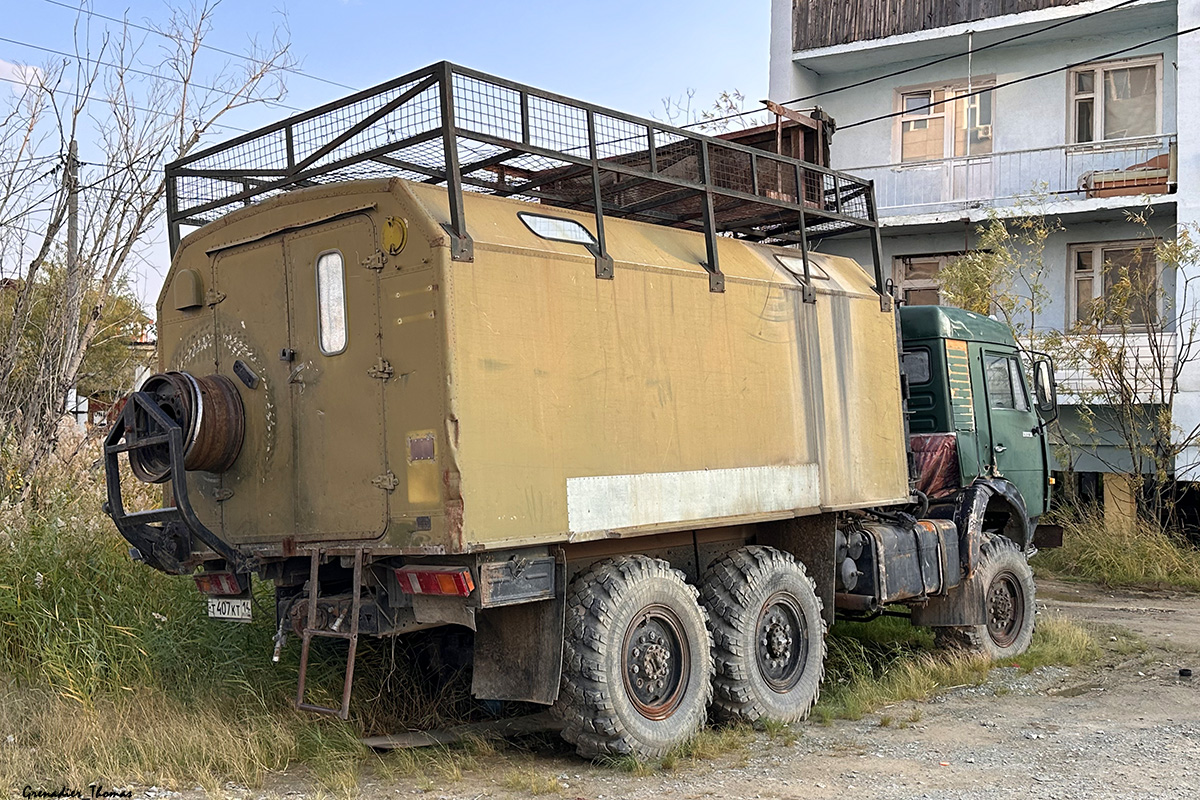 Саха (Якутия), № Т 407 КТ 14 — КамАЗ-4310