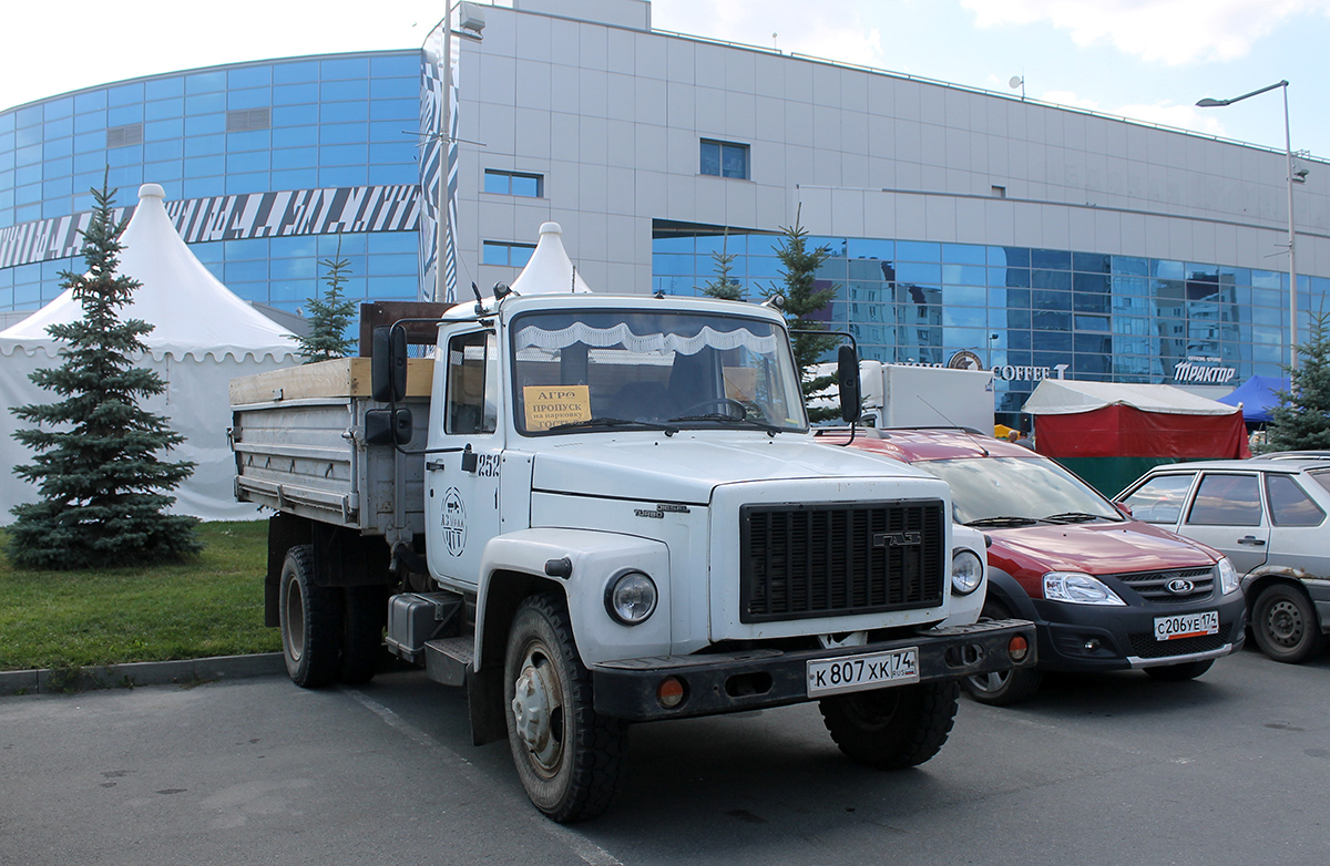 Челябинская область, № К 807 ХК 74 — ГАЗ-3309