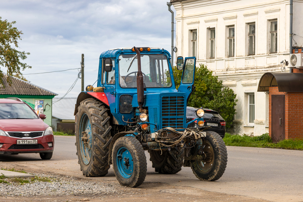 Вологодская область, № 6044 ВХ 35 — МТЗ-80
