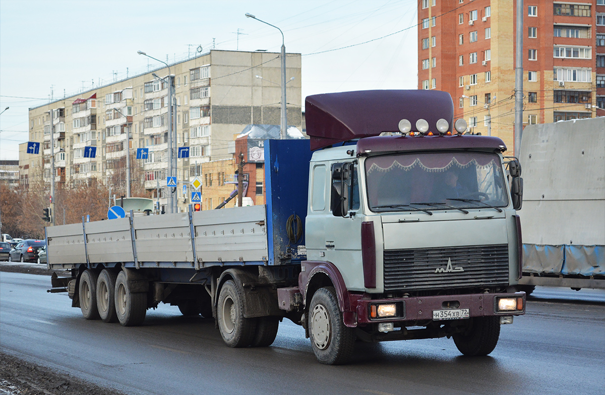 Тюменская область, № Н 354 ХВ 72 — МАЗ-54323