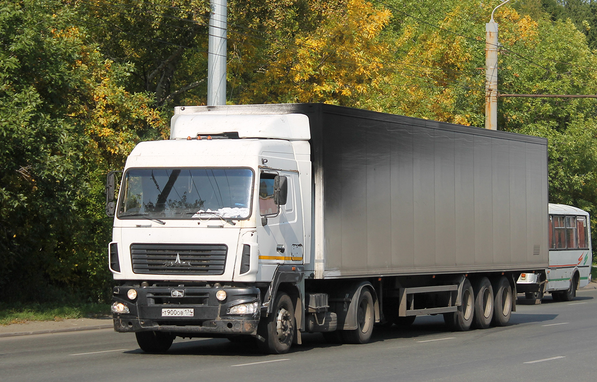 Челябинская область, № Т 900 ОВ 174 — МАЗ-5440A9