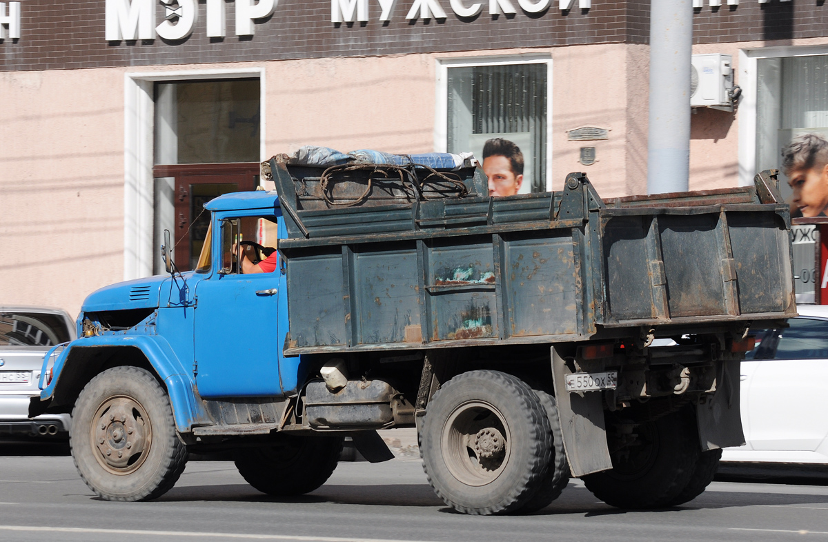 Омская область, № Е 550 ОХ 55 — ЗИЛ-496210