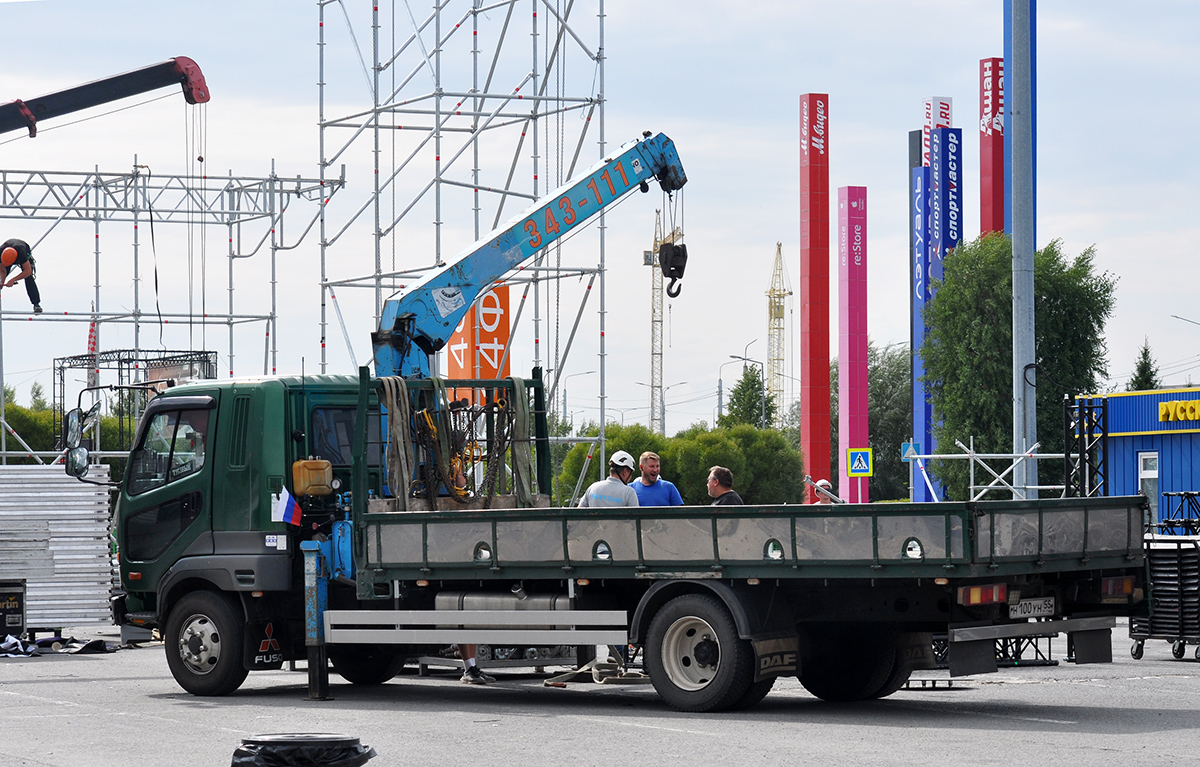 Омская область, № Н 100 УН 55 — Mitsubishi Fuso Fighter