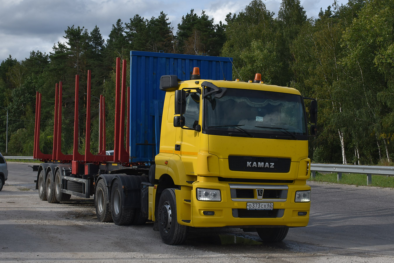 Рязанская область, № О 373 СХ 62 — КамАЗ-65206-S5(87)