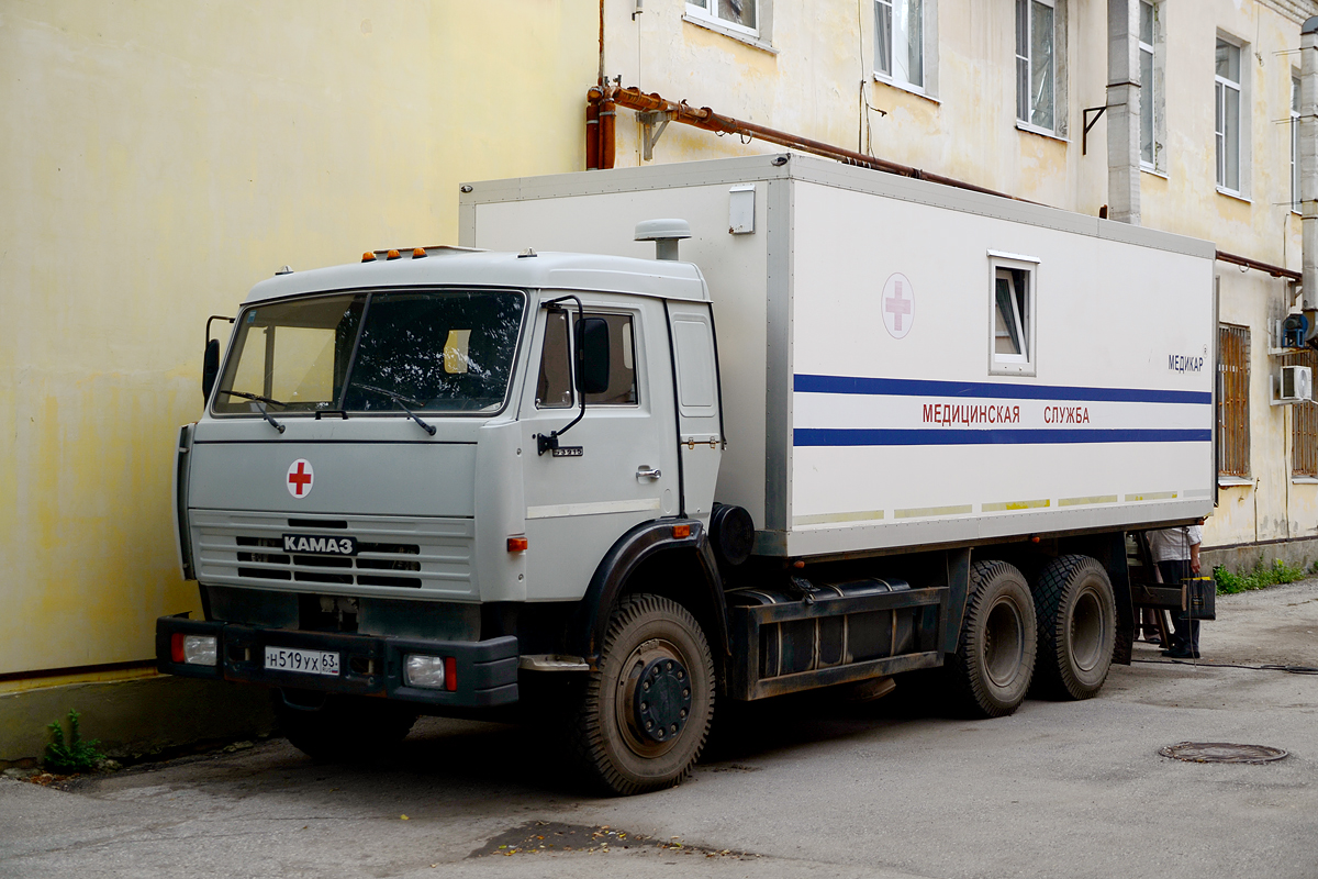 Самарская область, № Н 519 УХ 63 — КамАЗ-53215-15 [53215R]