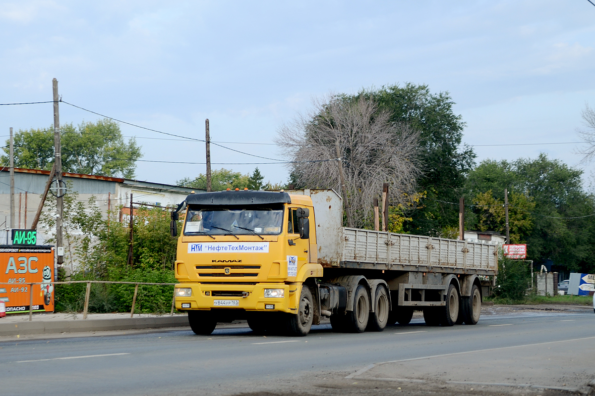 Самарская область, № У 844 УР 163 — КамАЗ-65116 (общая модель)