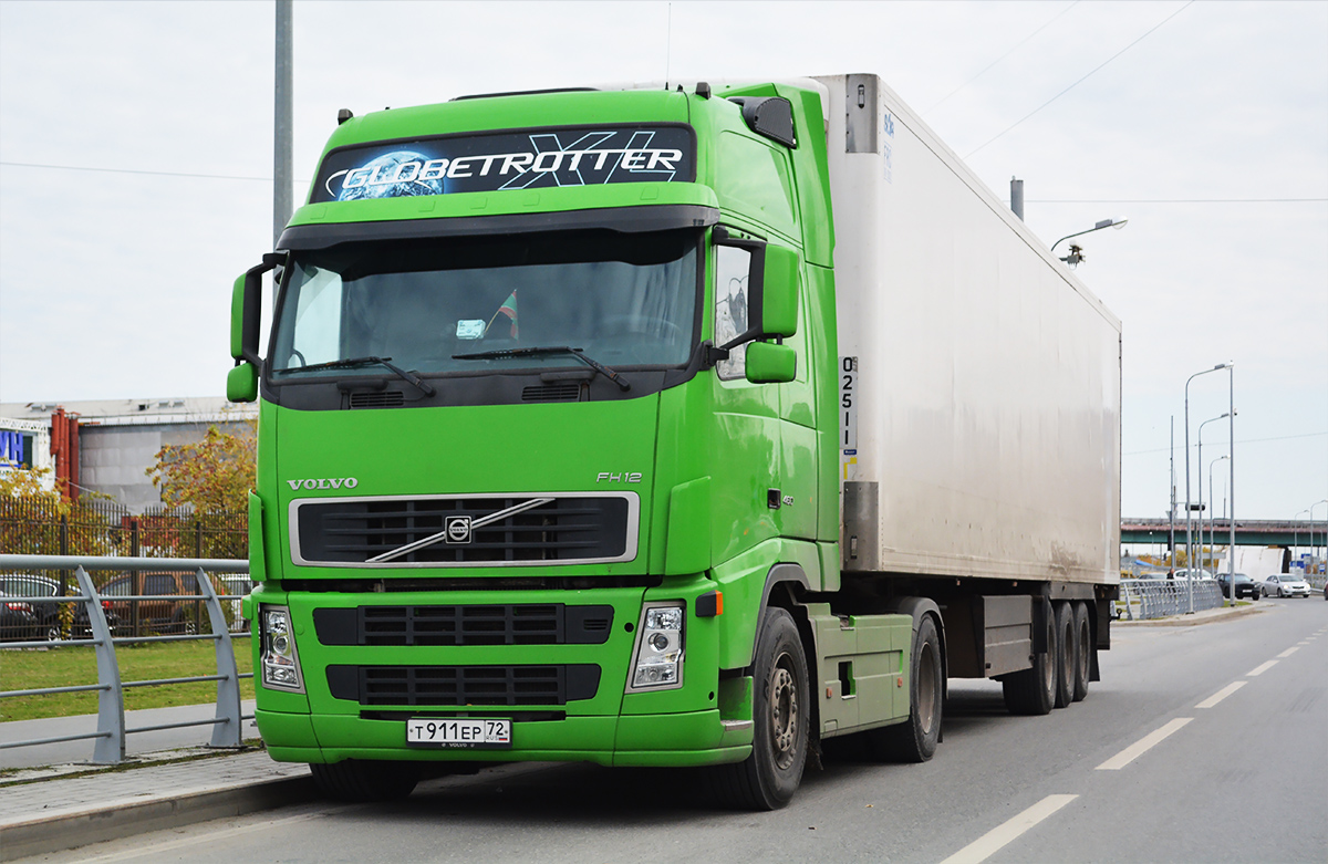 Тюменская область, № Т 911 ЕР 72 — Volvo ('2002) FH-Series