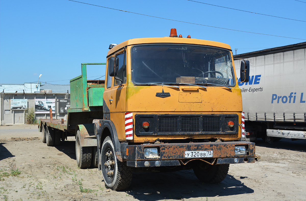 Тюменская область, № У 320 ВВ 72 — МАЗ-54322