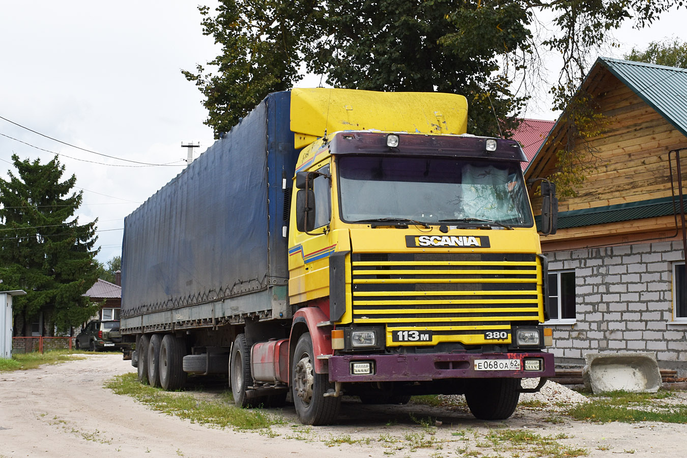 Рязанская область, № Е 068 ОА 62 — Scania (II) R113M