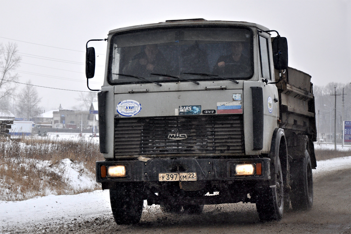 Алтайский край, № У 397 КМ 22 — МАЗ-5551 [555100]