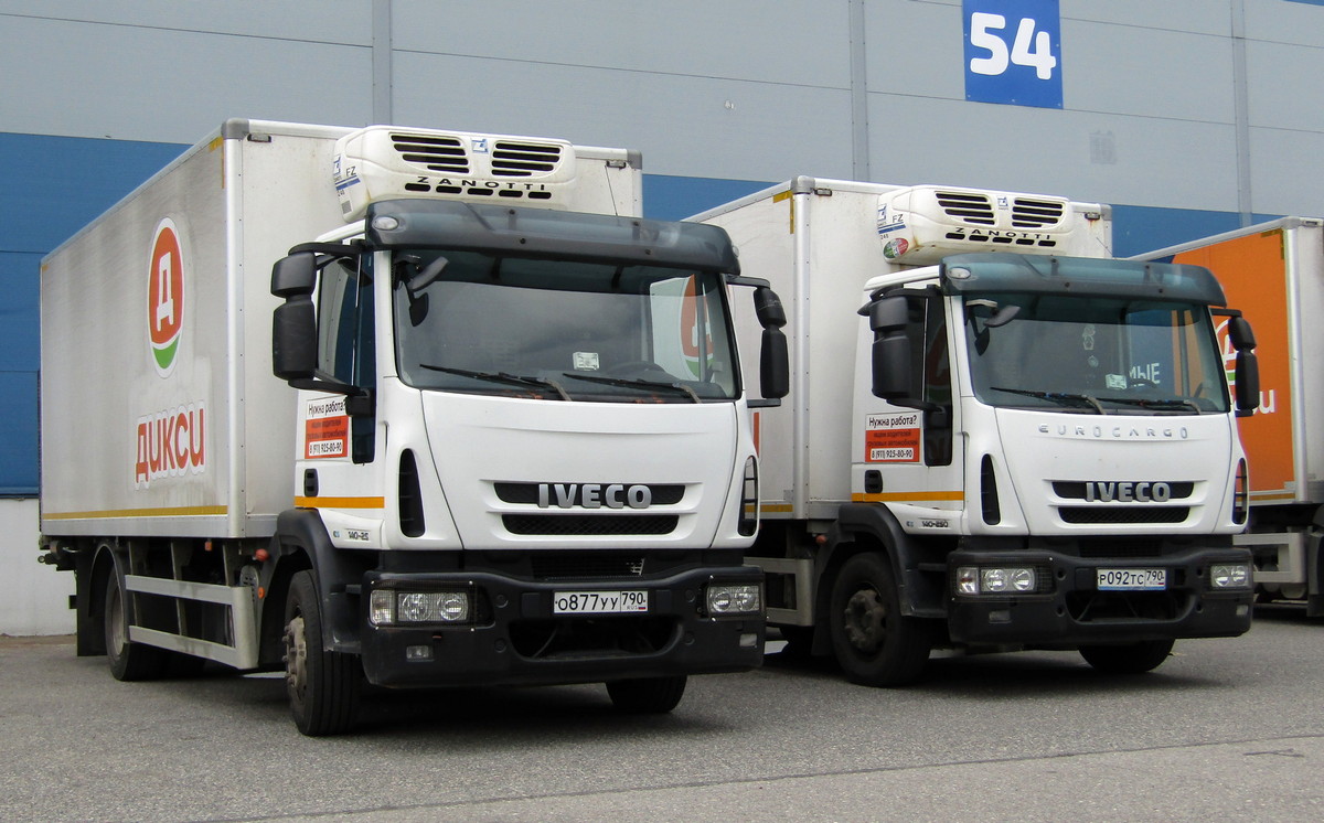 Московская область, № О 877 УУ 790 — IVECO EuroCargo ('2008)