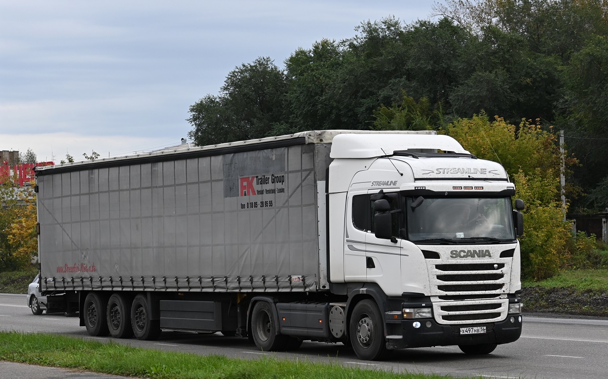 Оренбургская область, № Х 497 НВ 56 — Scania ('2013) G400
