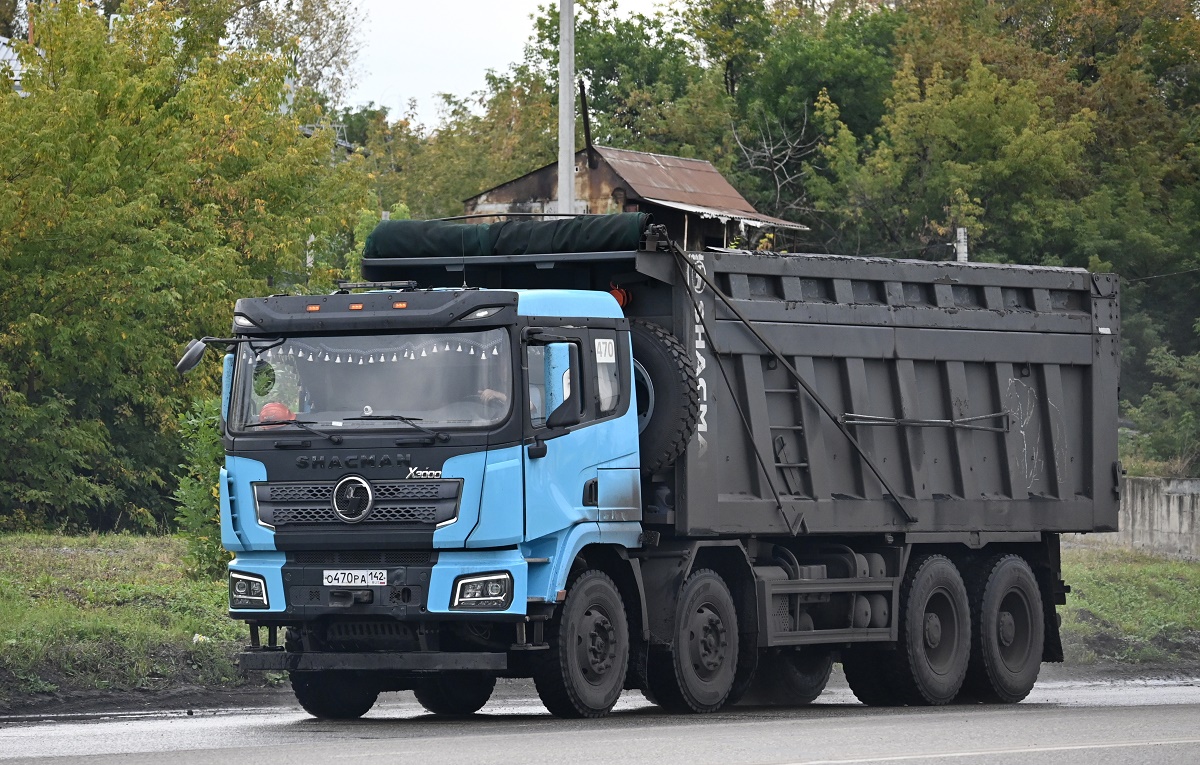 Кемеровская область, № О 470 РА 142 — Shaanxi Shacman X3000 SX3318