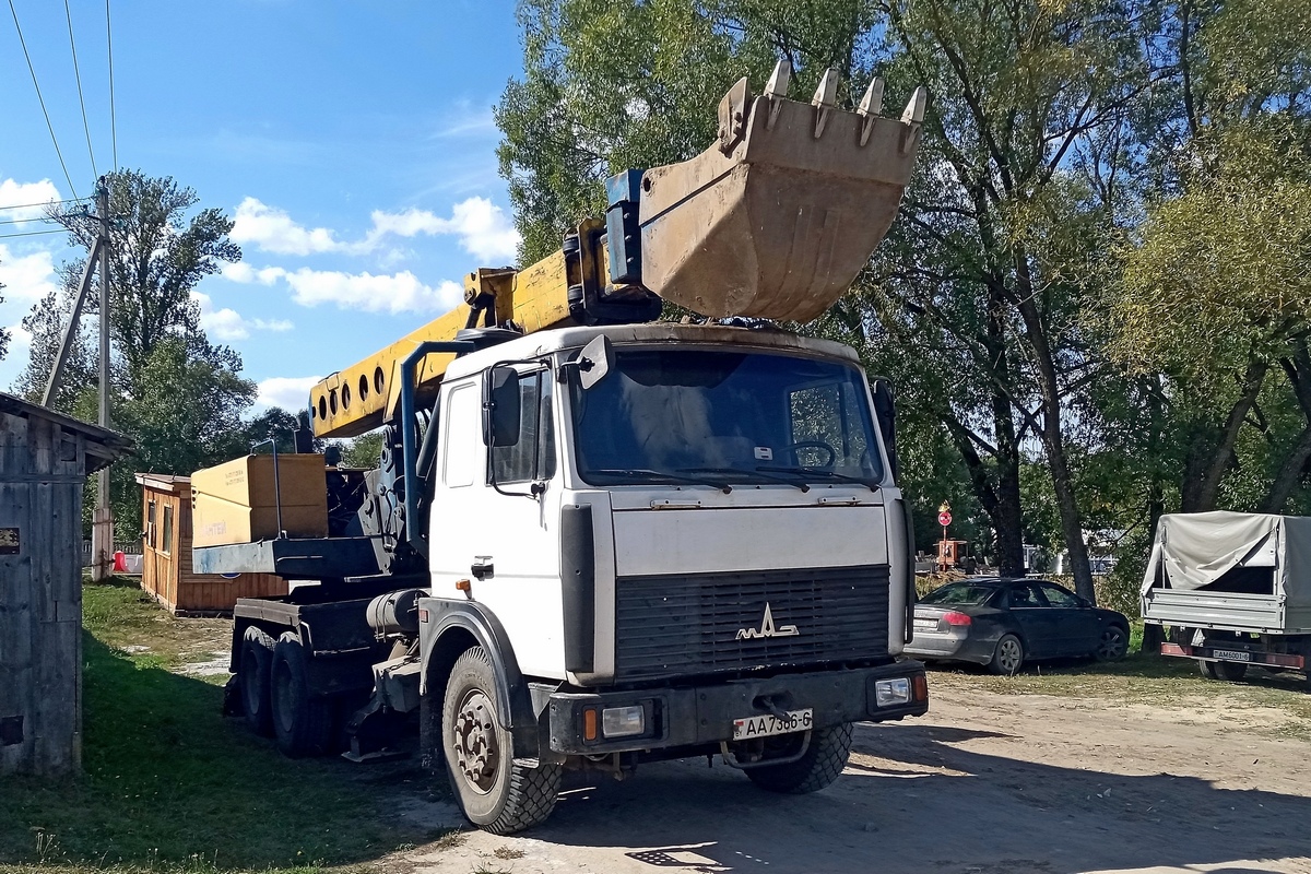 Могилёвская область, № АА 7386-6 — МАЗ-6303 (общая модель)