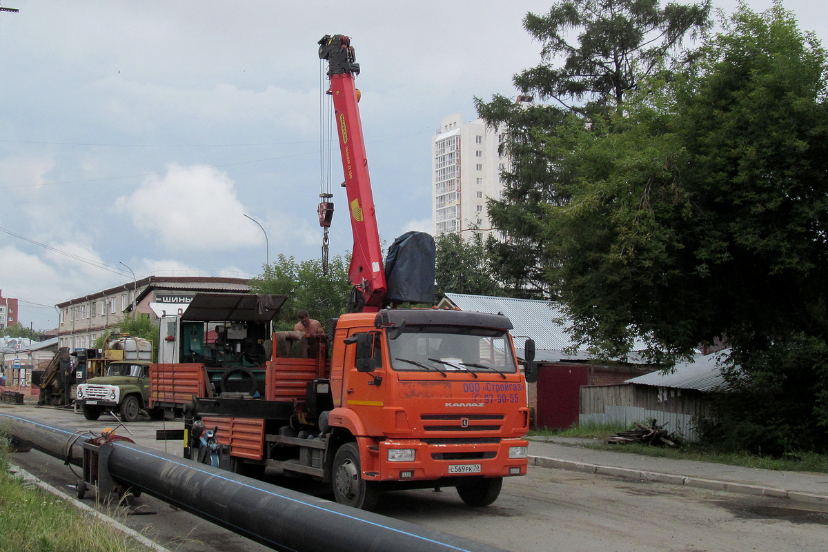 Томская область, № С 569 РК 70 — КамАЗ-65115-50