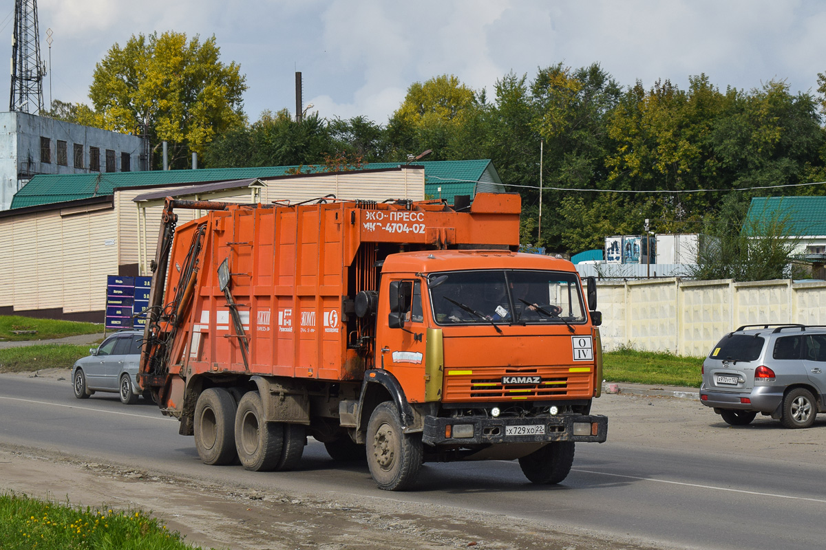 Алтайский край, № Х 729 ХО 22 — КамАЗ-53215-15 [53215R]