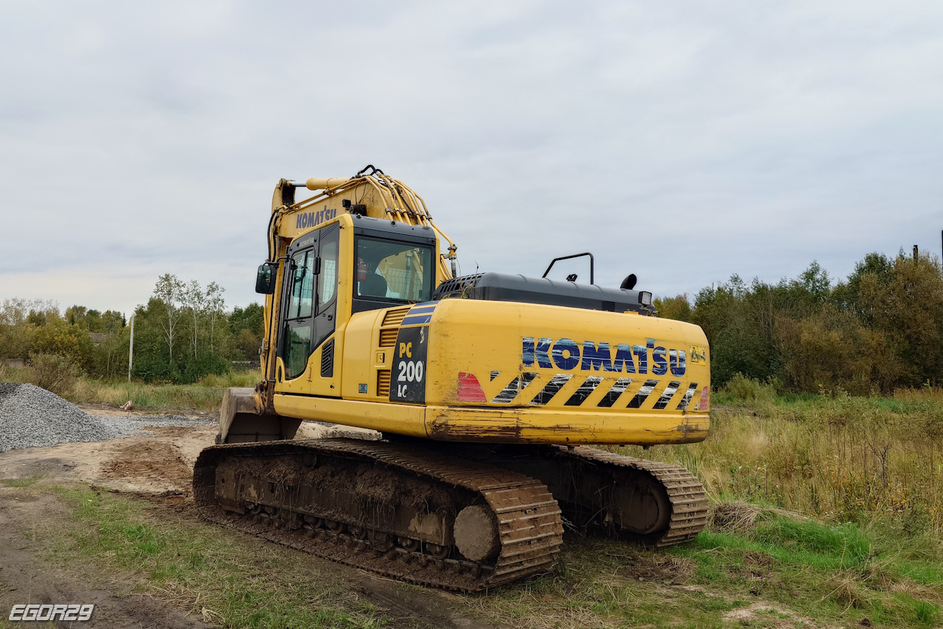 Архангельская область, № (29) Б/Н СТ 0082 — Komatsu PC200; Транспортные средства без номеров (Архангельская область)
