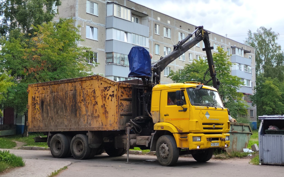 Тверская область, № Р 208 СВ 69 — КамАЗ-65115-42