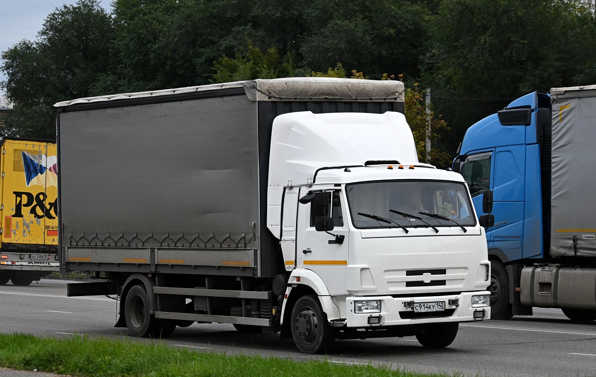 Кемеровская область, № С 914 КУ 142 — КамАЗ-4308-G5(69)