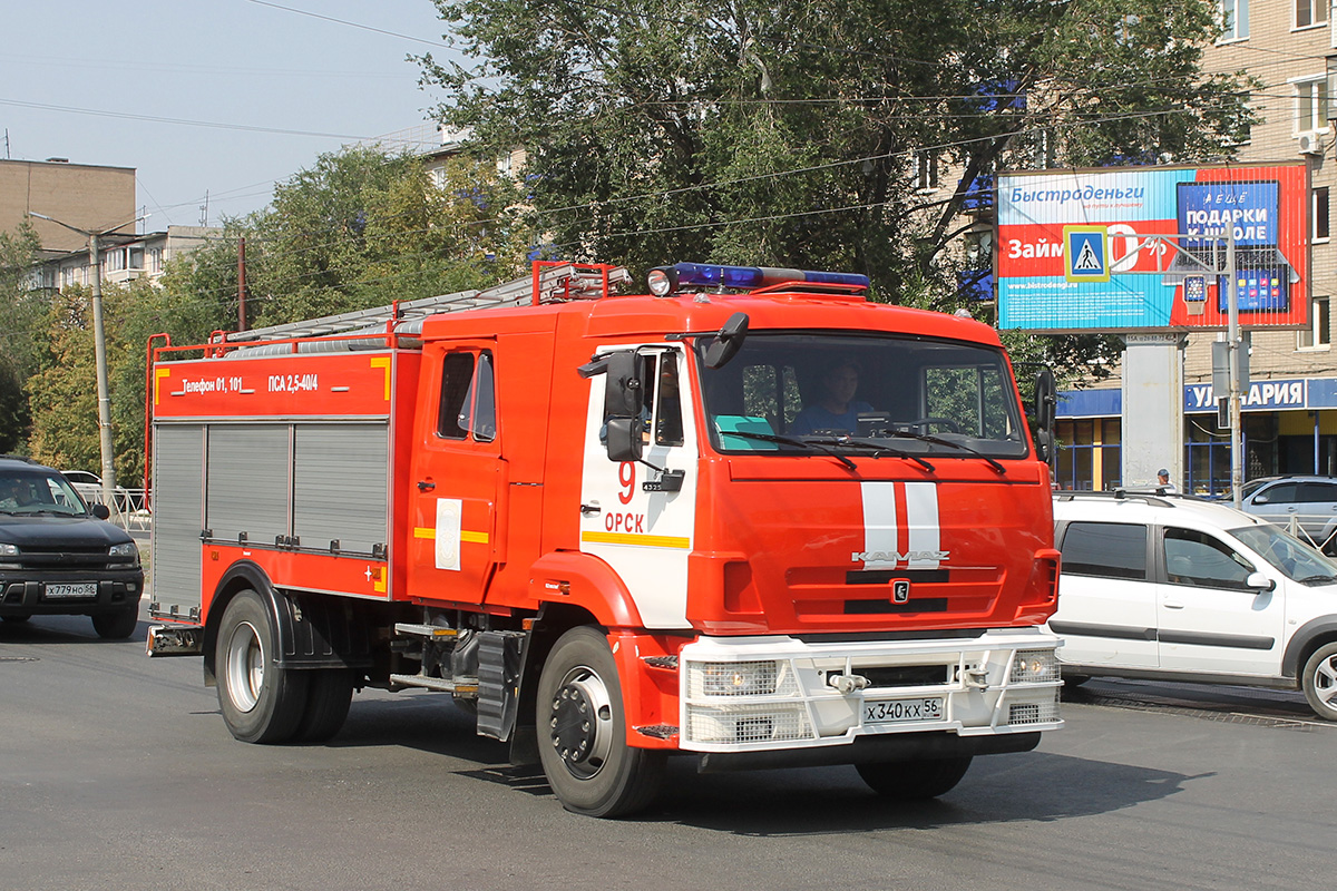 Оренбургская область, № Х 340 КХ 56 — КамАЗ-43253-R4(28)