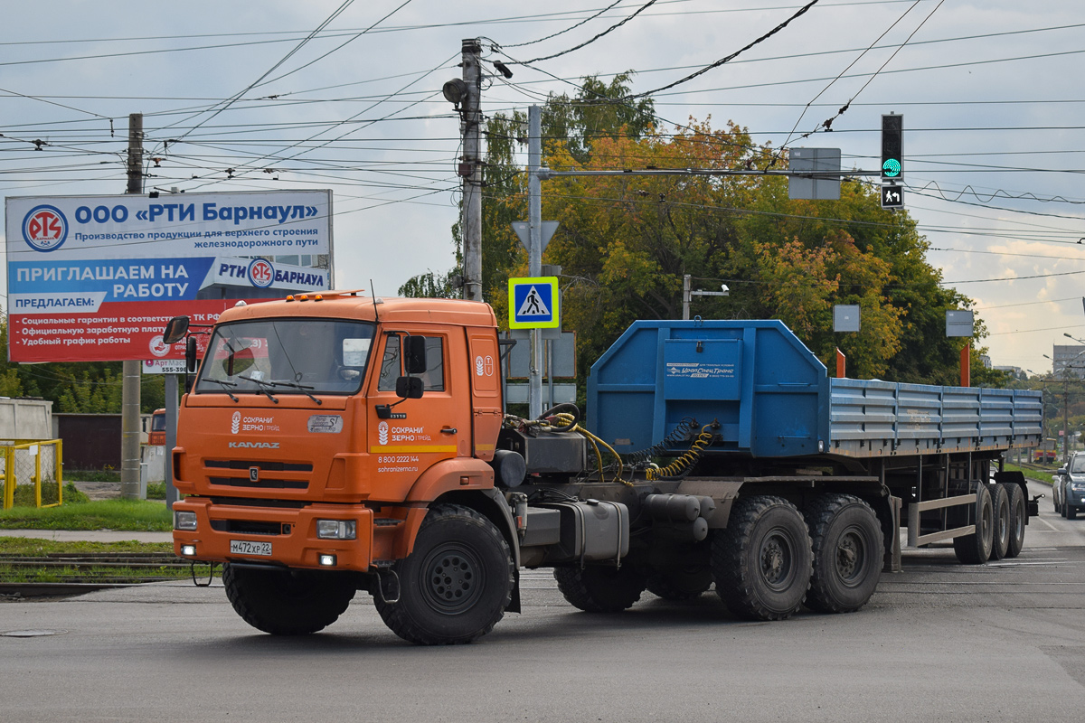Алтайский край, № М 472 ХР 22 — КамАЗ-43118-46