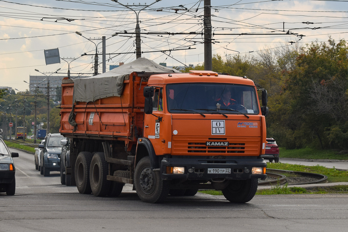 Алтайский край, № К 190 ТР 22 — КамАЗ-53215-15 [53215R]