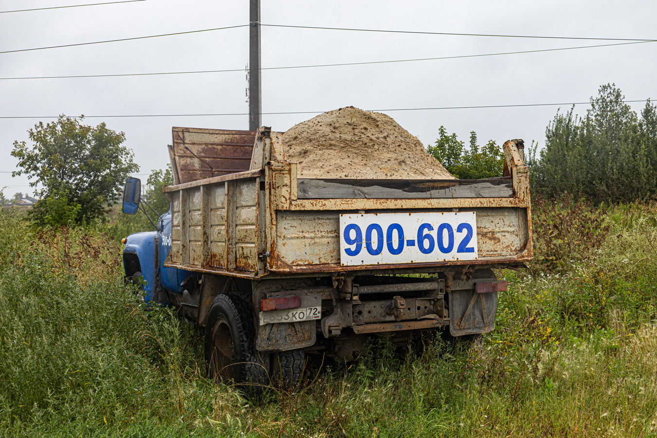 Тюменская область, № Е 653 КО 72 — ЗИЛ-130 (общая модель)