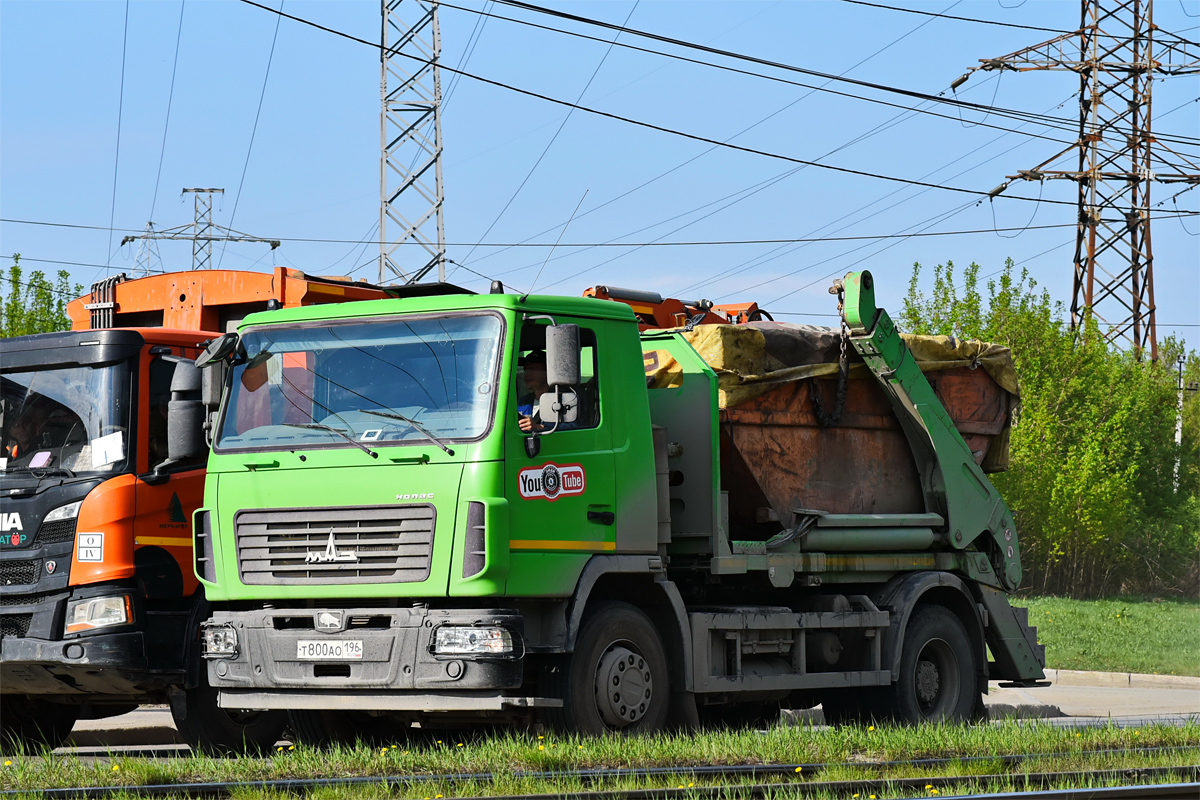 Свердловская область, № Т 800 АО 196 — МАЗ-555025