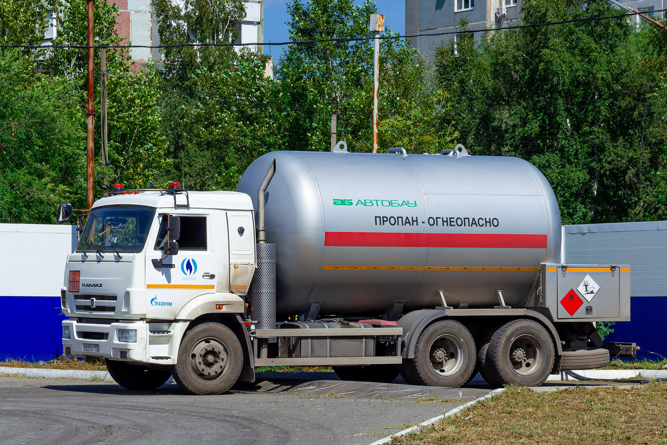 Омская область, № Х 625 ВТ 55 — КамАЗ-65115-A5(48)
