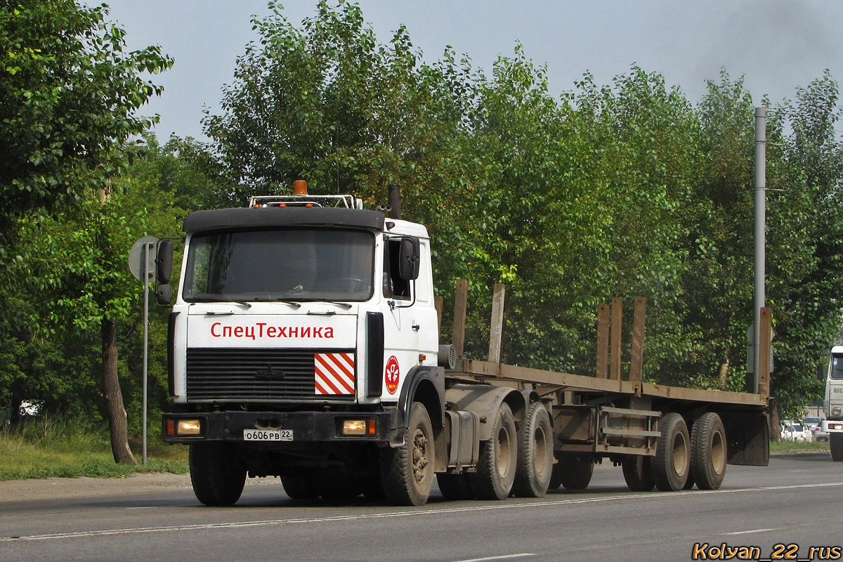 Алтайский край, № О 606 РВ 22 — МАЗ-64221