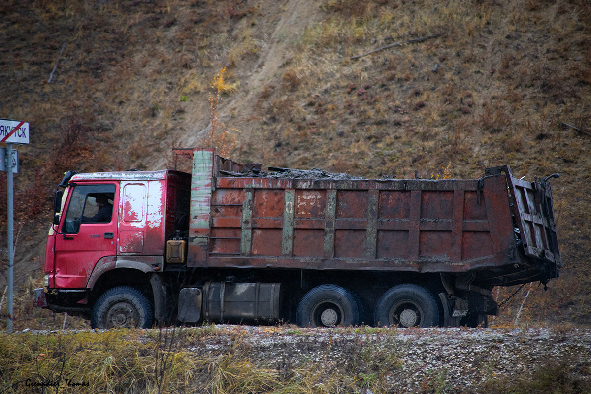 Саха (Якутия), № Е 447 НР 14 — Howo HW ZZ3257