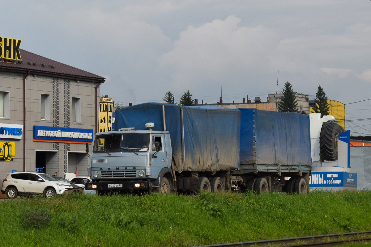 Алтайский край, № Р 740 ВР 22 — КамАЗ-5320