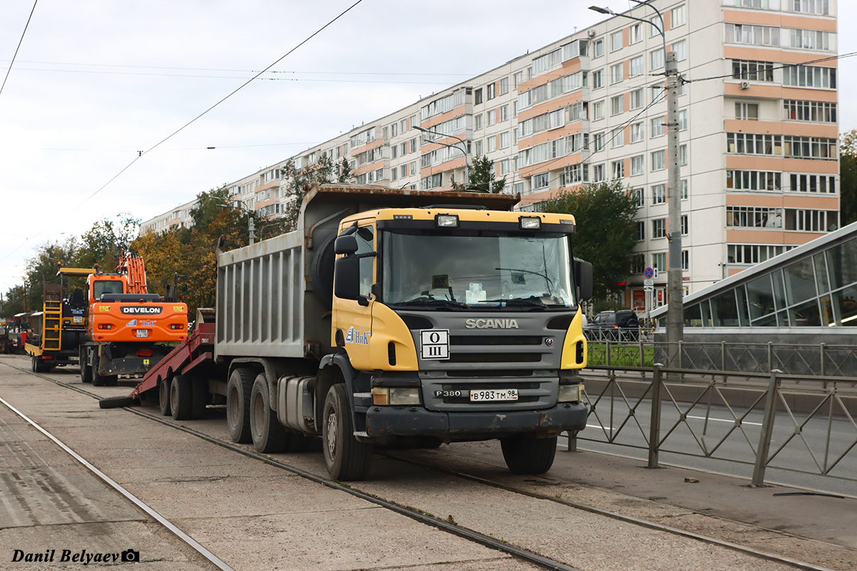 Санкт-Петербург, № В 983 ТМ 98 — Scania ('2004) P380