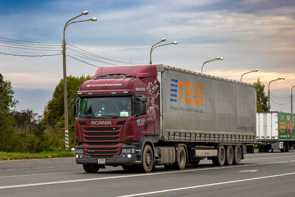 Вологодская область, № К 883 УН 35 — Scania ('2013) R440