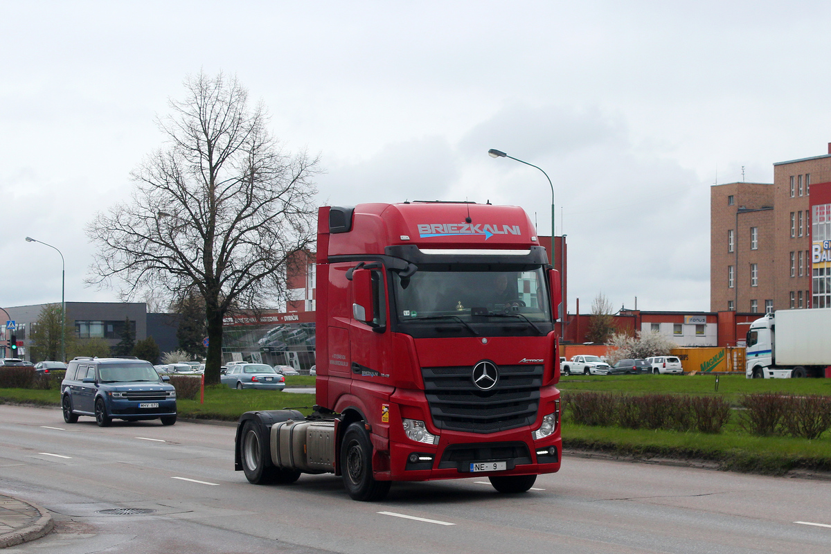 Латвия, № NE-9 — Mercedes-Benz Actros ('2011) 1845