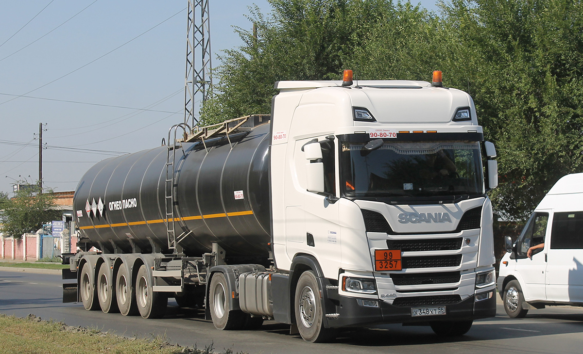 Оренбургская область, № Х 348 ХТ 56 — Scania ('2016) R440