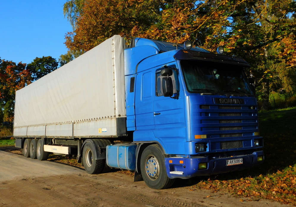 Гродненская область, № AK 5086-4 — Scania (III) (общая модель)