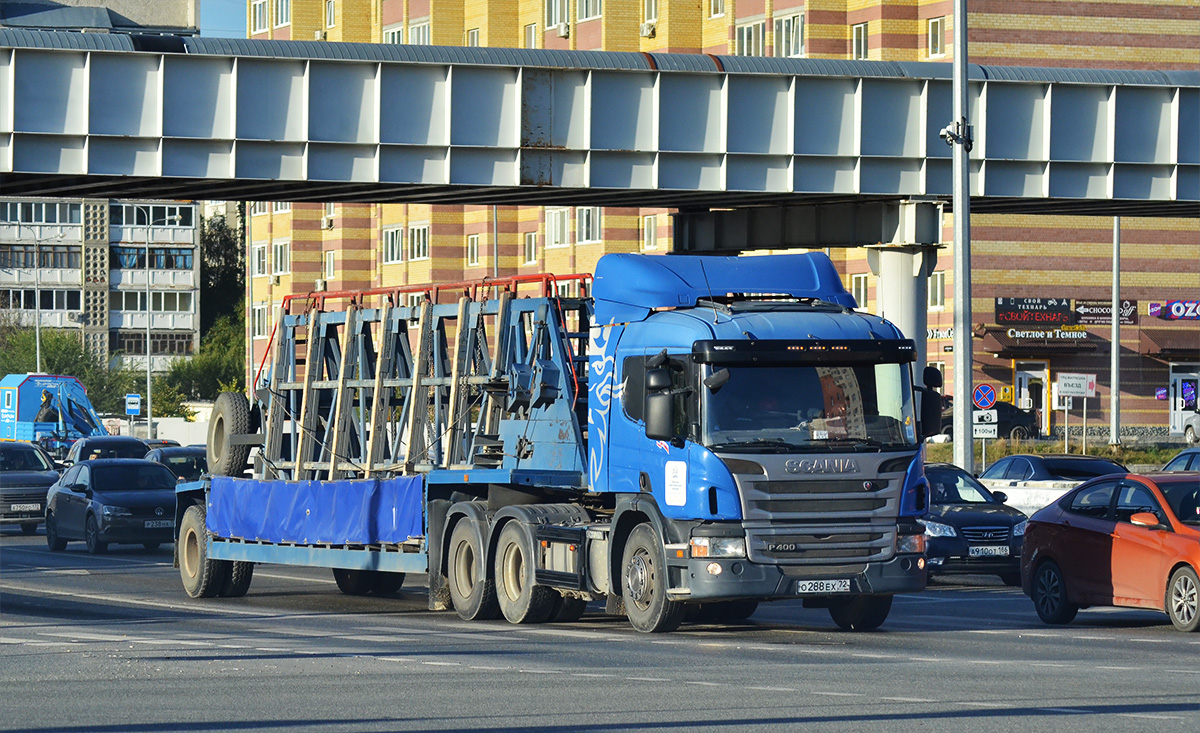 Тюменская область, № О 288 ЕХ 72 — Scania ('2011) P400