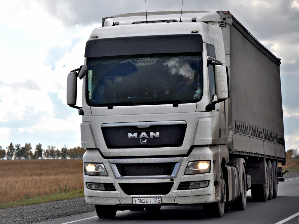 Красноярский край, № Т 182 ЕТ 124 — MAN TGX 18.440