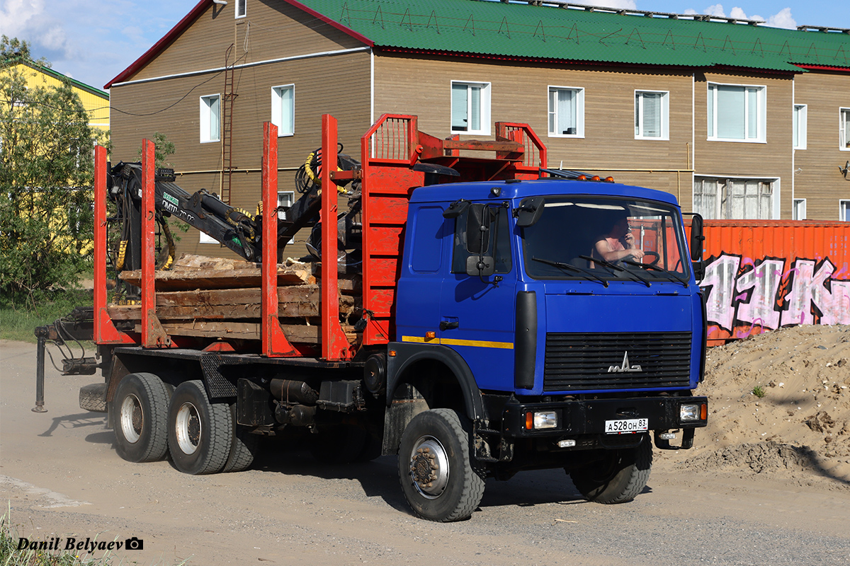 Ненецкий автономный округ, № А 528 ОН 83 — МАЗ-6317F9
