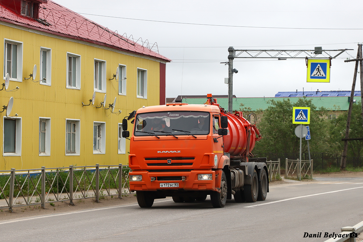 Ненецкий автономный округ, № А 172 ВС 83 — КамАЗ-65115-A4(23)
