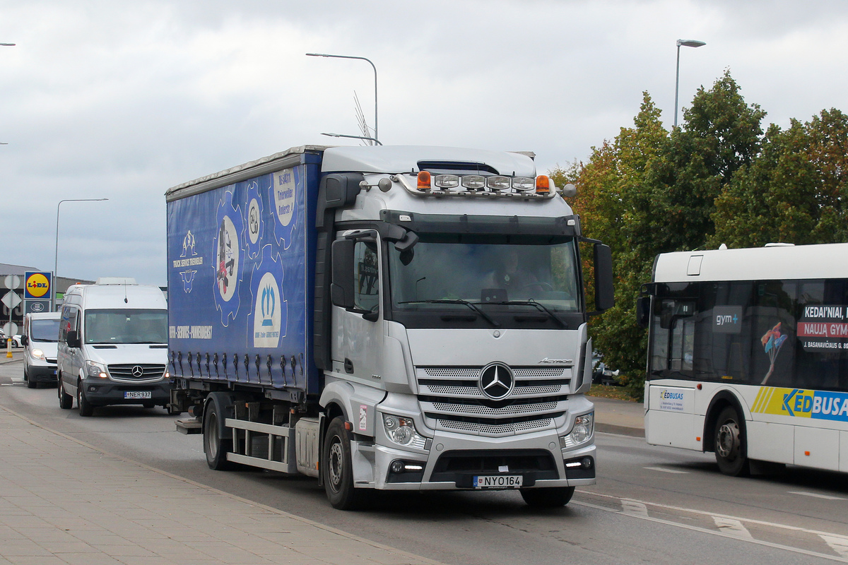 Литва, № NYO 164 — Mercedes-Benz Actros ('2011)