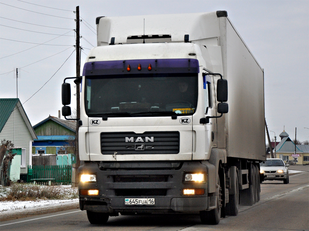 Восточно-Казахстанская область, № 645 FUA 16 — MAN TGA (общая модель)