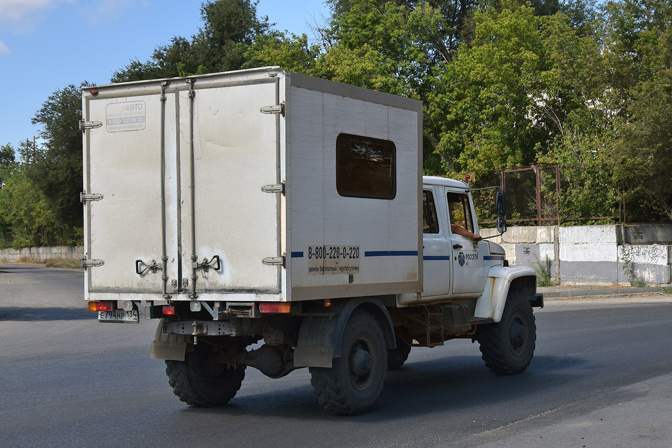 Волгоградская область, № Е 794 НР 134 — ГАЗ-33088 «Садко»