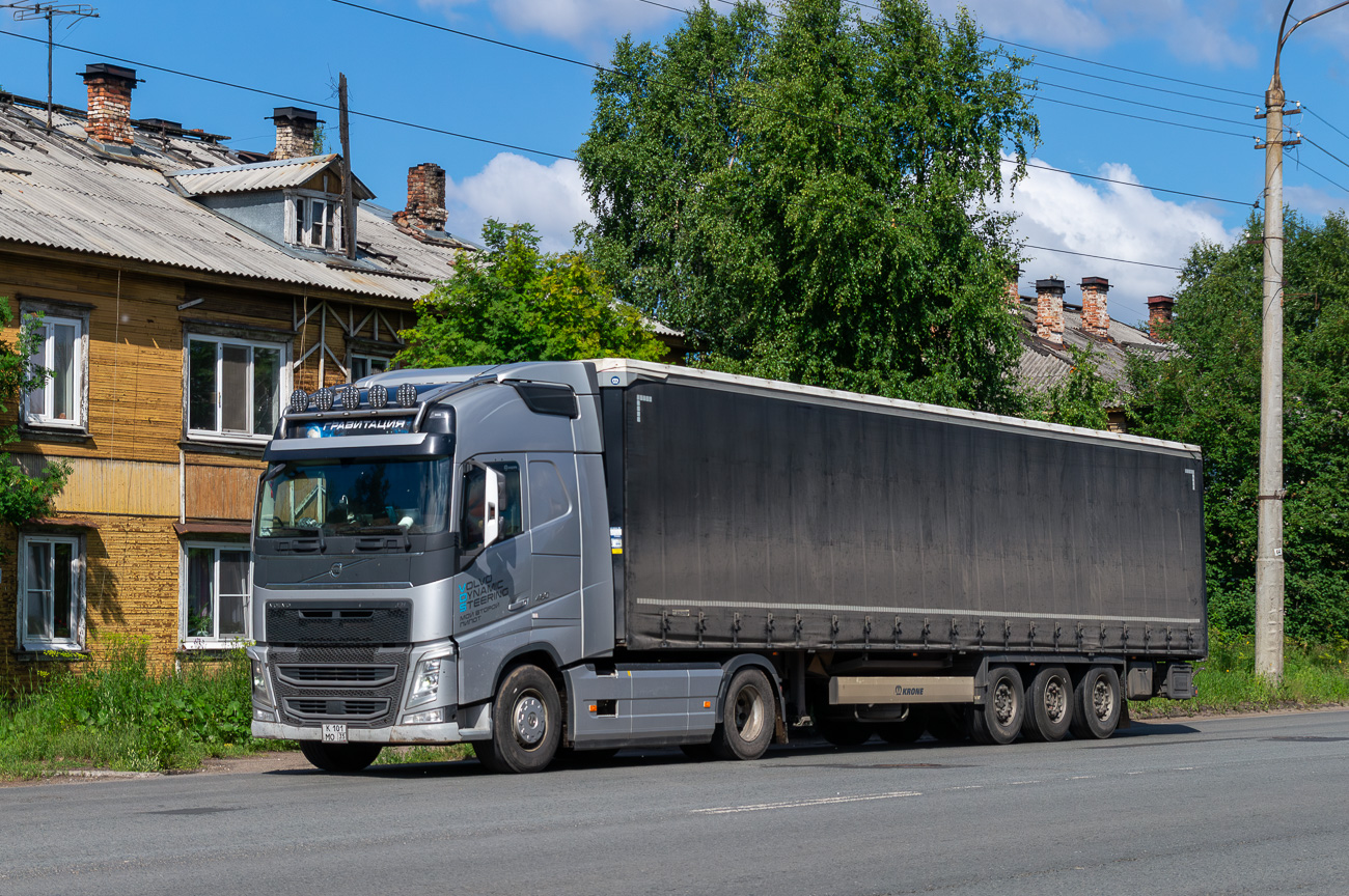 Вологодская область, № К 101 МО 35 — Volvo ('2012) FH.460